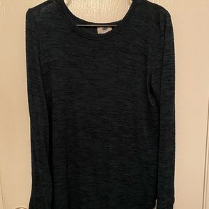 Dark Turquoise size medium long sleeve shirt